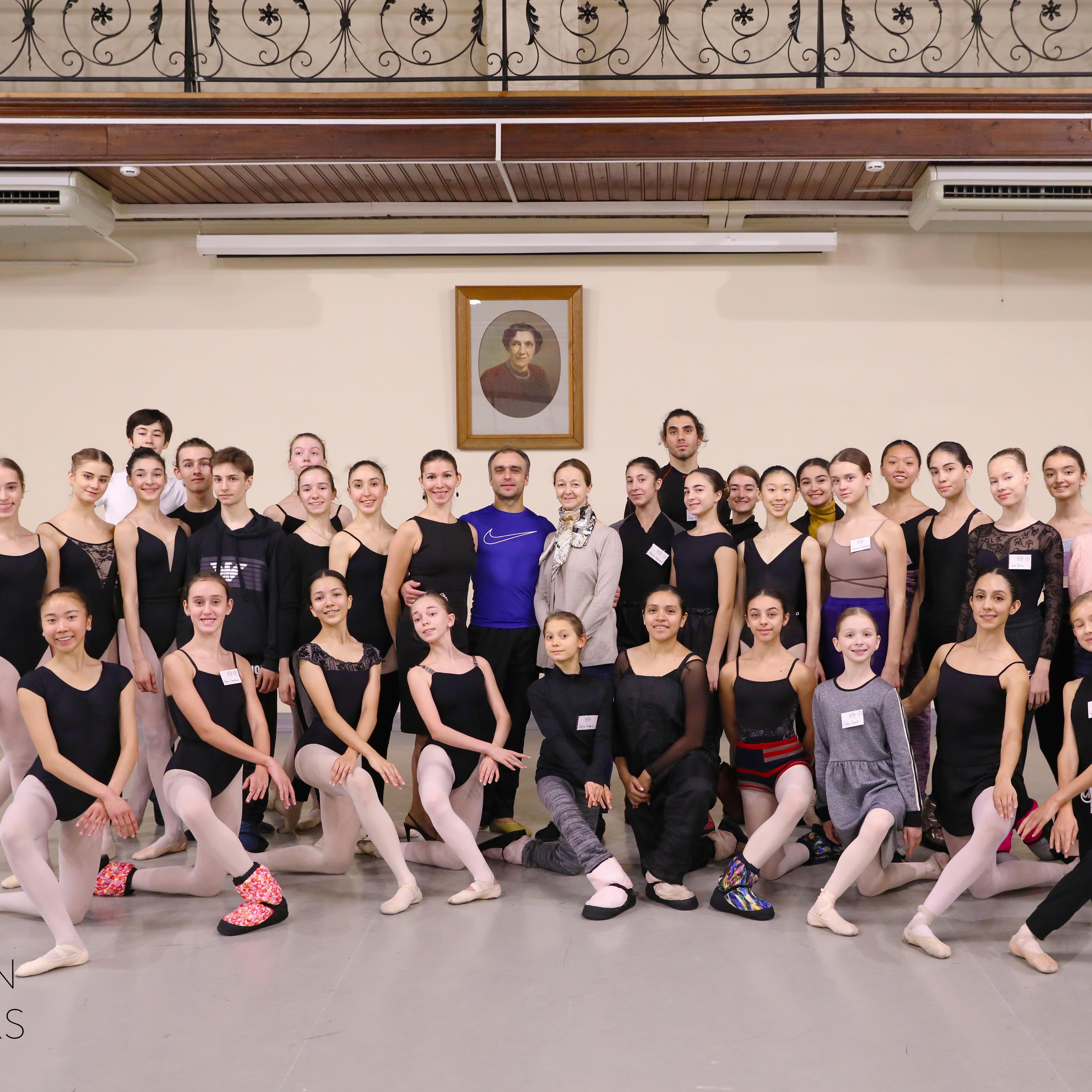 Meeting with ballet stars