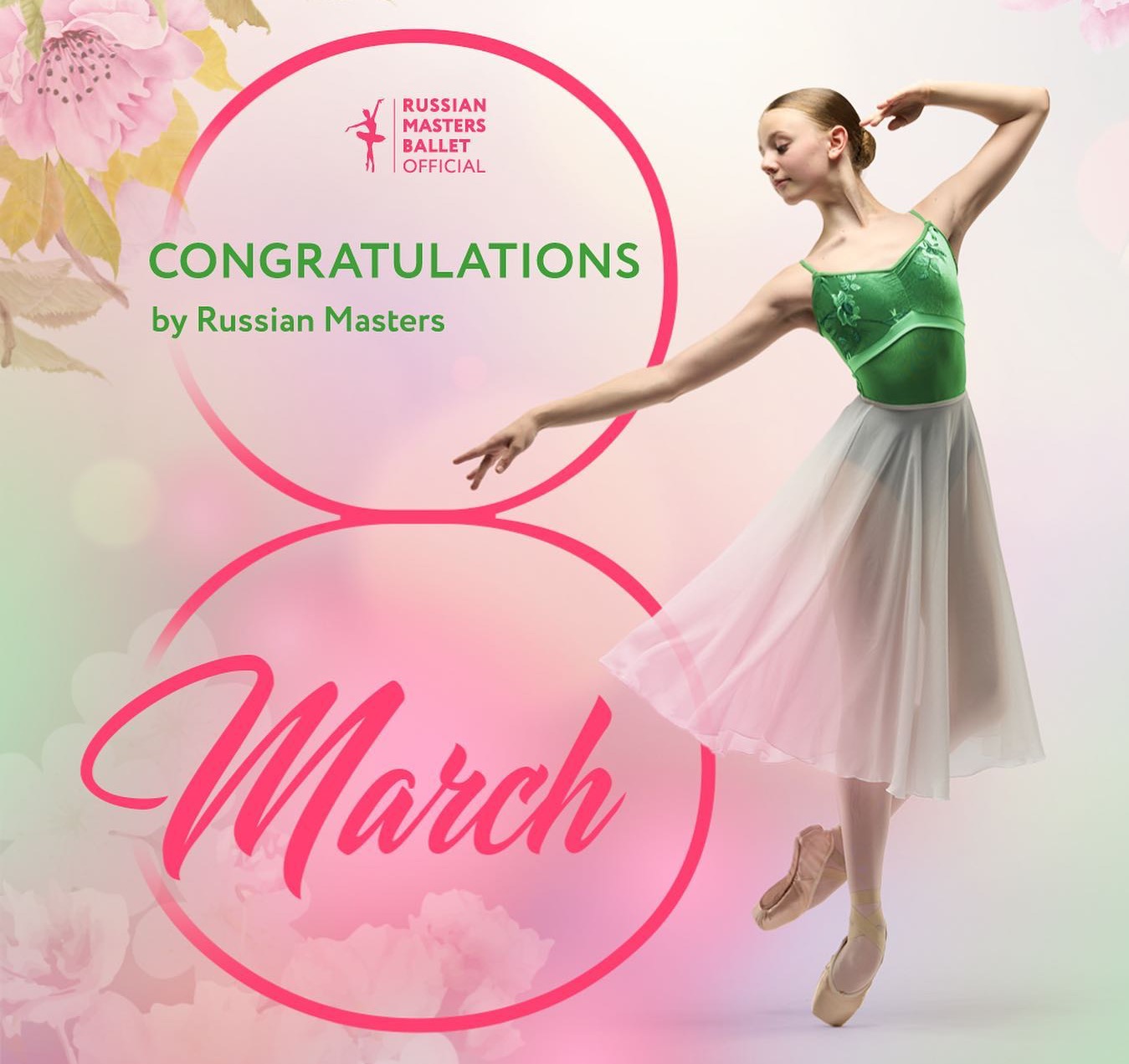 Feliz día de la mujer de Russian Masters Ballet