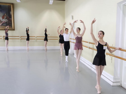 RMB ballet barre - our students