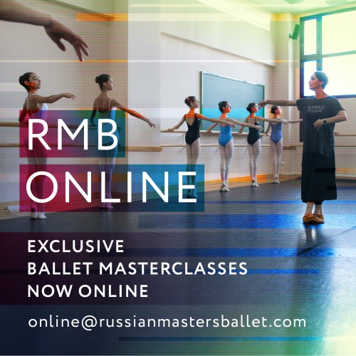 ballet masterclasses now online