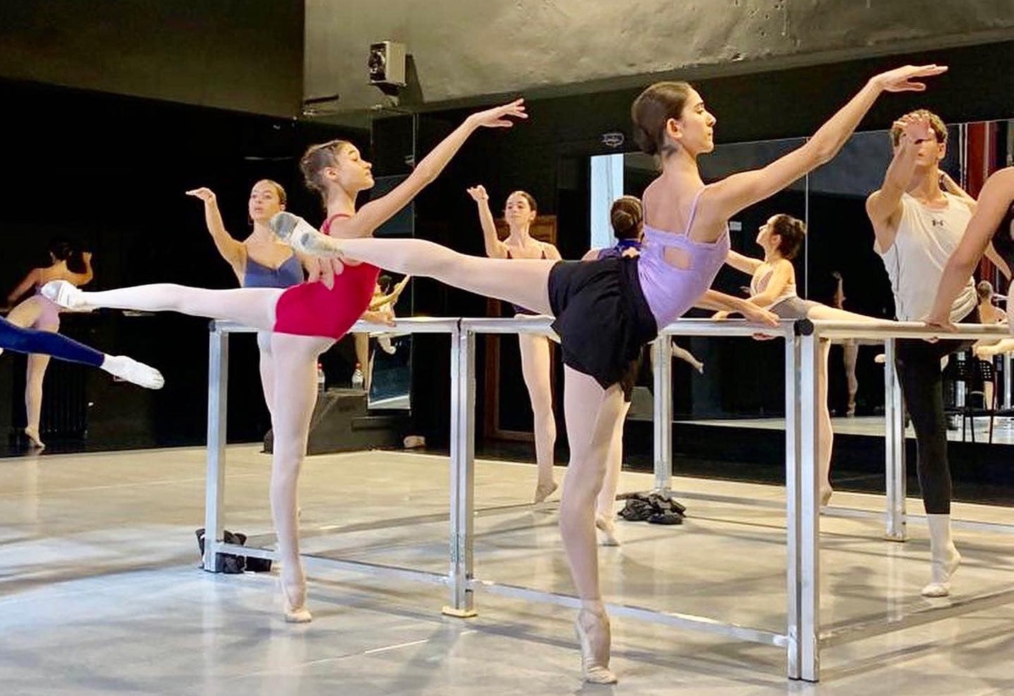 Asiya Lukmanova﻿'s ballet masterclass